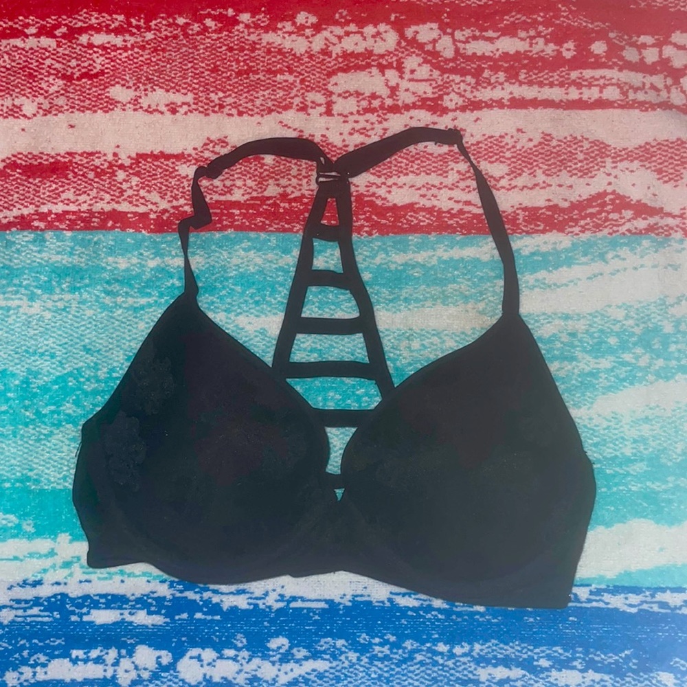 PINK black bra 32D